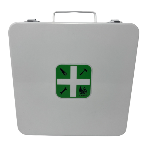Metal First Aid Box: Wall mountable, water/dust proof