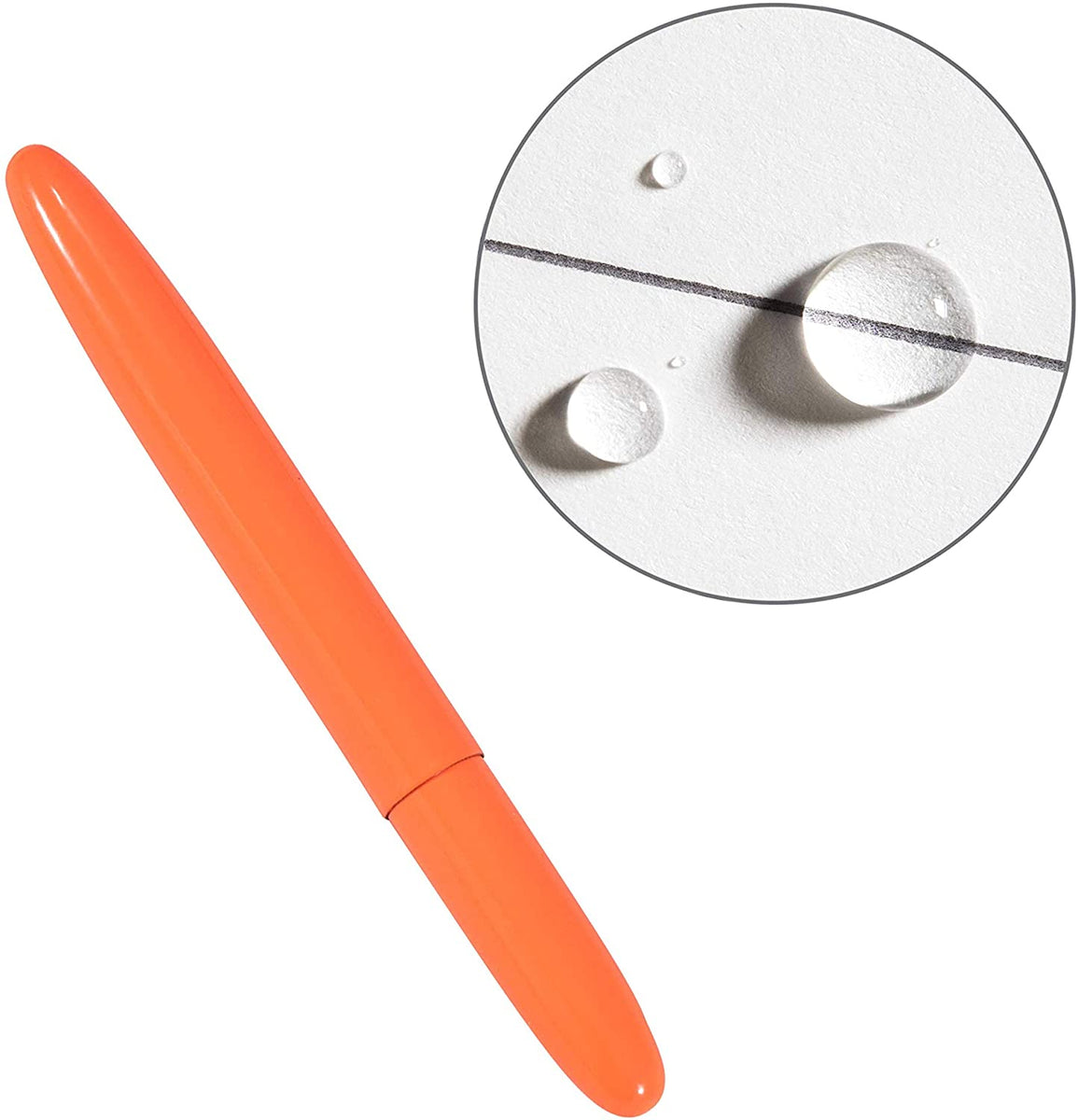 Metal Bullet Pen: Rite in the Rain (Orange) – wildmedkits