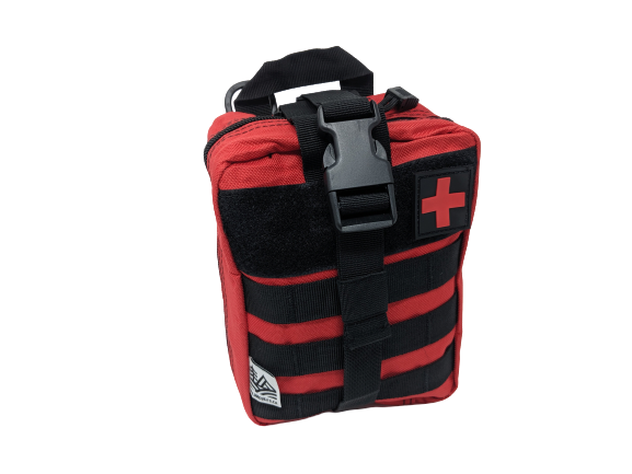 First Aid Molle Pouch-Red