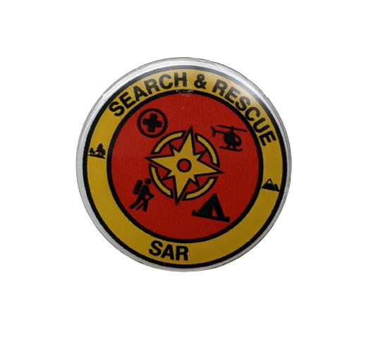 Search and Rescue Lapel Pin