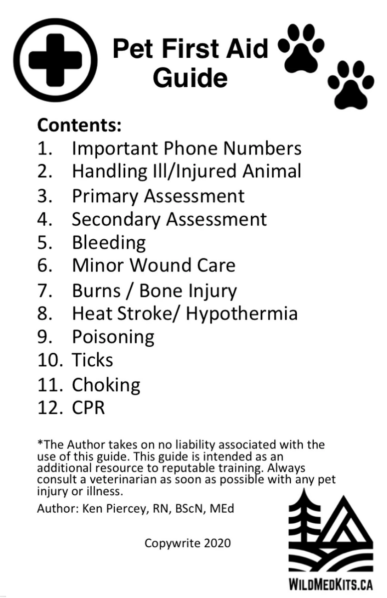 Dog first aid clearance kit essentials