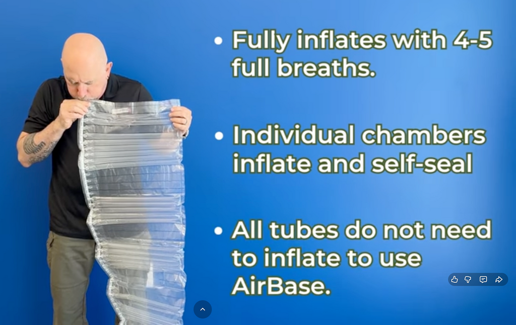 Air Base Inflatable Mat AirBase Inflatable Insulation Pad – wildmedkits