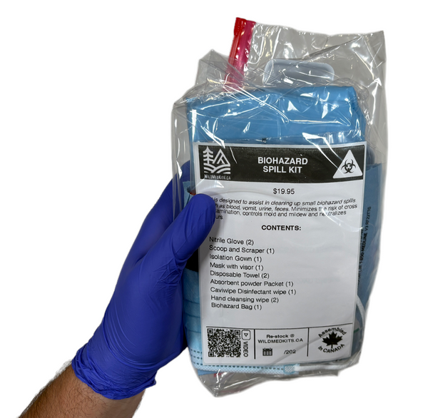 Biohazard Clean-Up Spill Kit