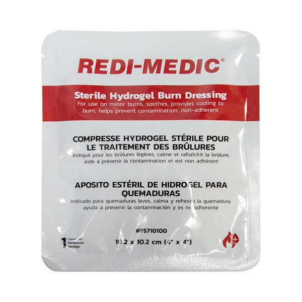 Hydrogel Burn Dressing, 4"x4"