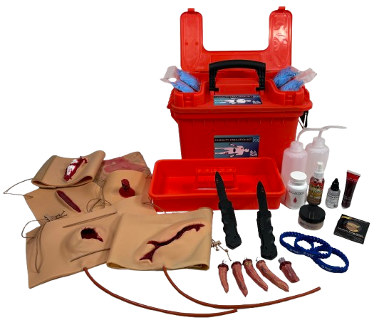 Casualty Simulation Instructor Kit: Premium Wounds and Props