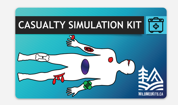 Casualty Simulation Instructor Kit: Premium Wounds and Props
