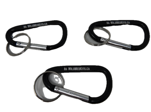 Wildmedkits Mini Keychain Carabiner (3 Pack)