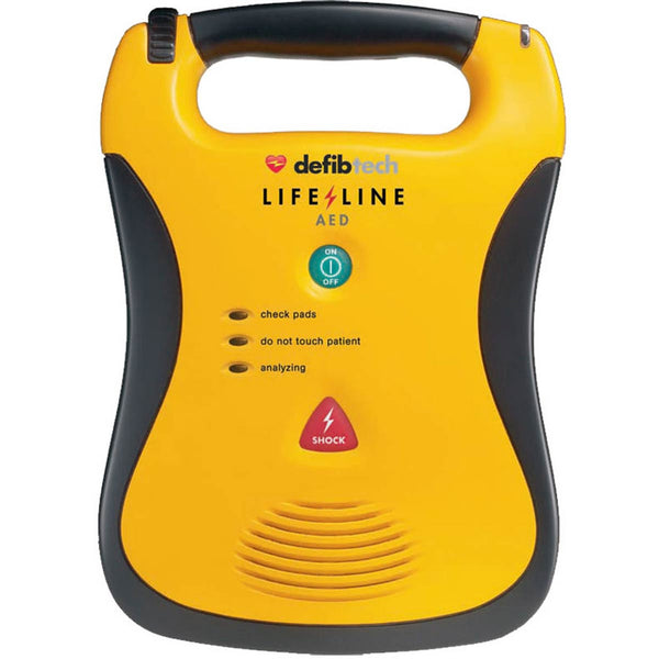 Defibtech Lifeline AED: +Bonus Carry Case, Wall Mount, Extra Pad Set, CPR Response Kit