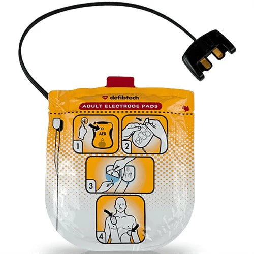 Defibtech Lifeline AED: +Bonus Carry Case, Wall Mount, Extra Pad Set, CPR Response Kit