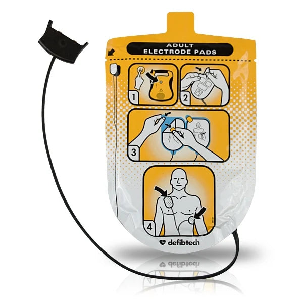 Replacement AED Battery and Adult Pad Pack: Defibtech Lifeline AED