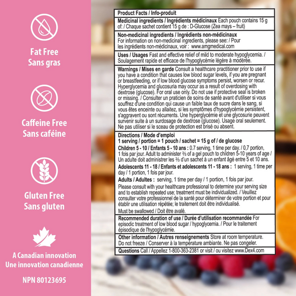 Dex4 Glucose Gel 15g Packet