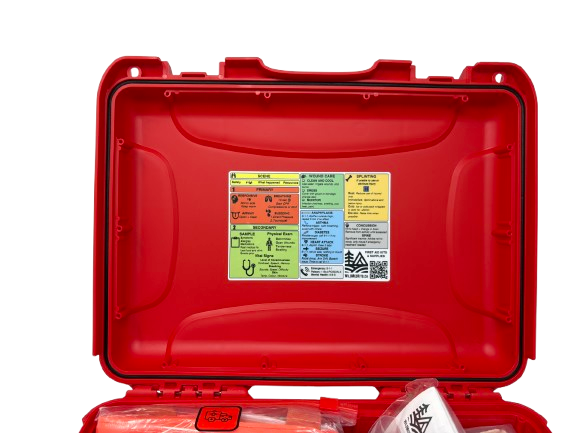 First Aid Tips and Tricks Kit Label