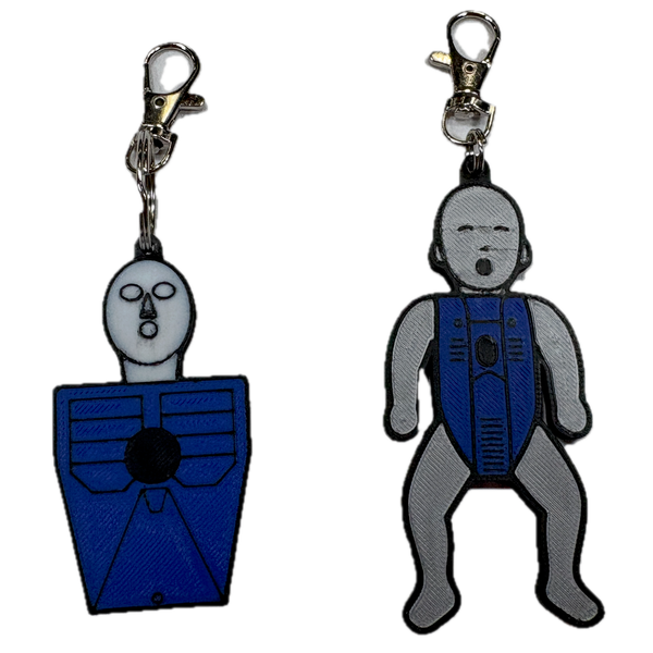 CPR Manikin Key chains: Set of 2