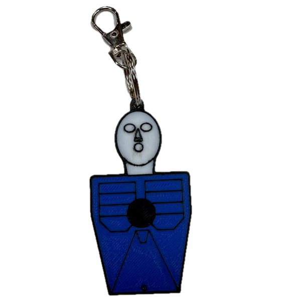CPR Manikin Key chains: Set of 2