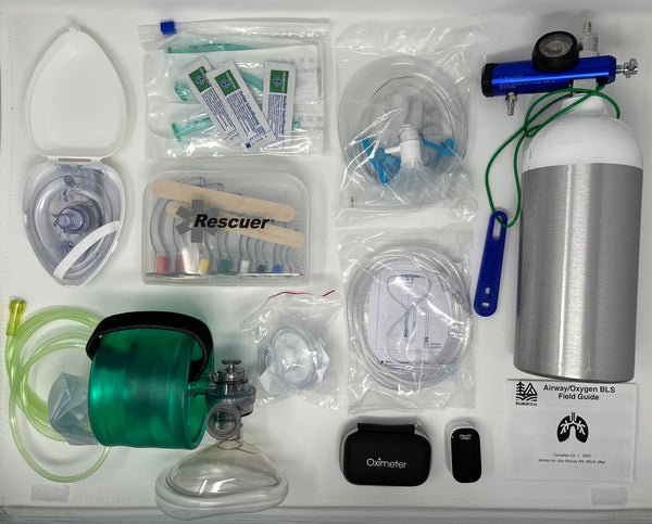 Oxygen/Airway First Responder Training Kit
