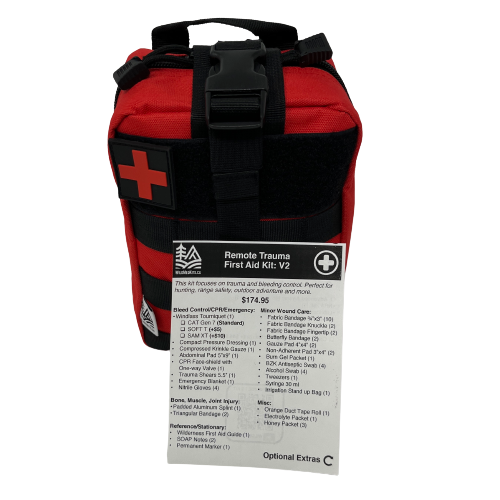 Remote Trauma First Aid Kit: V2 – wildmedkits