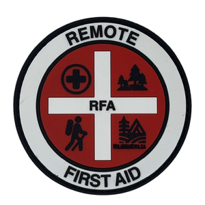 Remote First Aid PVC Hook and Loop Patch