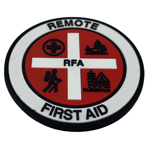 Remote First Aid PVC Hook and Loop Patch