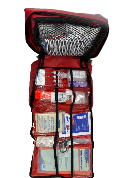 Large Organized Roll-out First Aid Bag