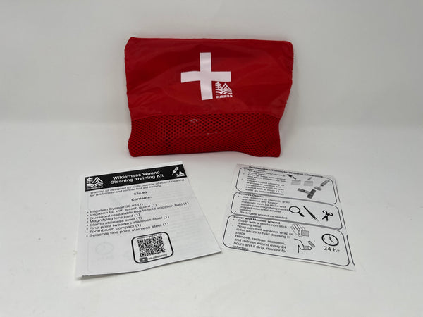 Wilderness Wound Cleaning Training Kit