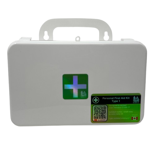 Personal First Aid Kit, Type 1: Designed to exceed CSA Standard (Z1220-17)