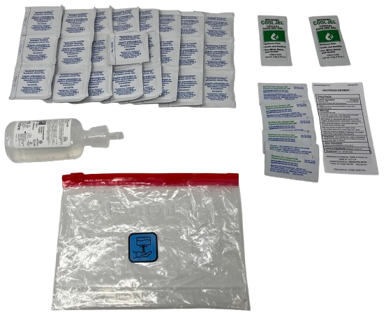 Intermediate First Aid Kit, Type 3: Refill Modules