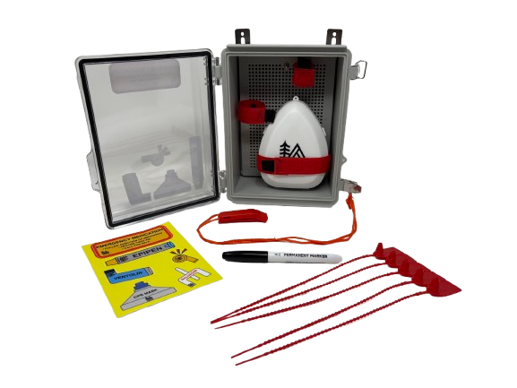 Emergency Medication Cabinet Kit: 100% Waterproof Wall Mount