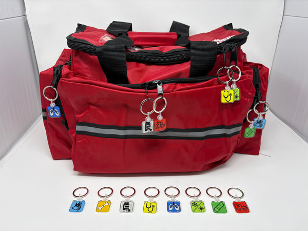 First Responder Zipper Pull Organizers: Set of 8