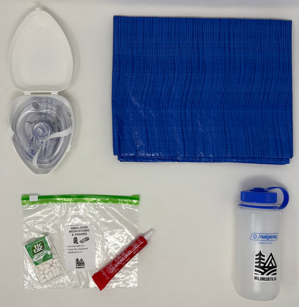 Wilderness First Aid Simulated Training Backpack