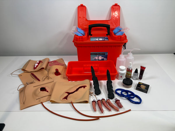 Casualty Simulation Instructor Kit: Premium Wounds and Props