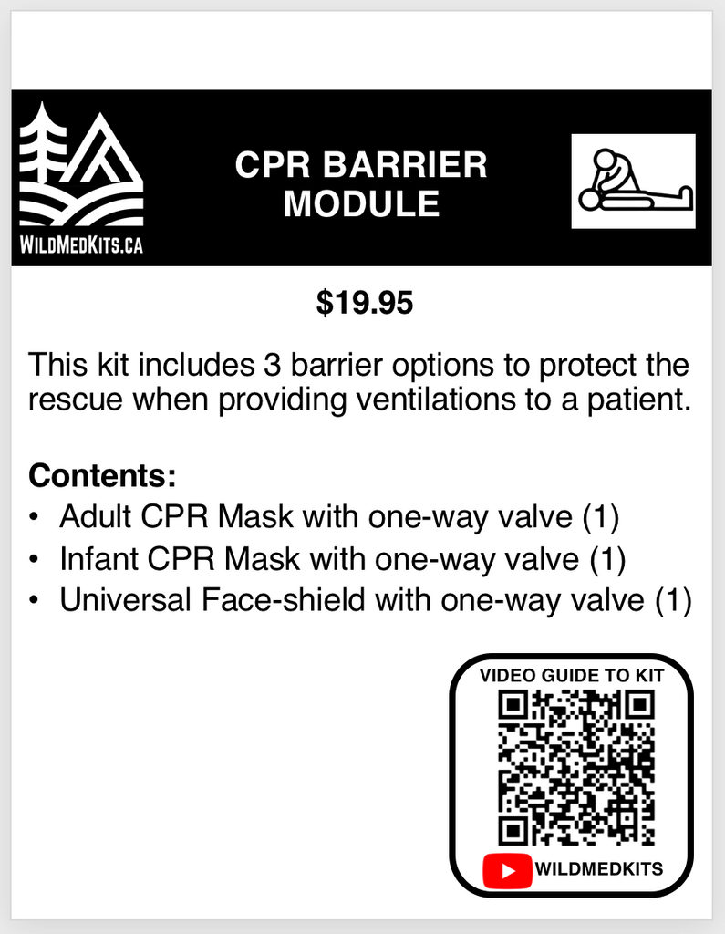 Cpr Module CPR Barrier Module – wildmedkits