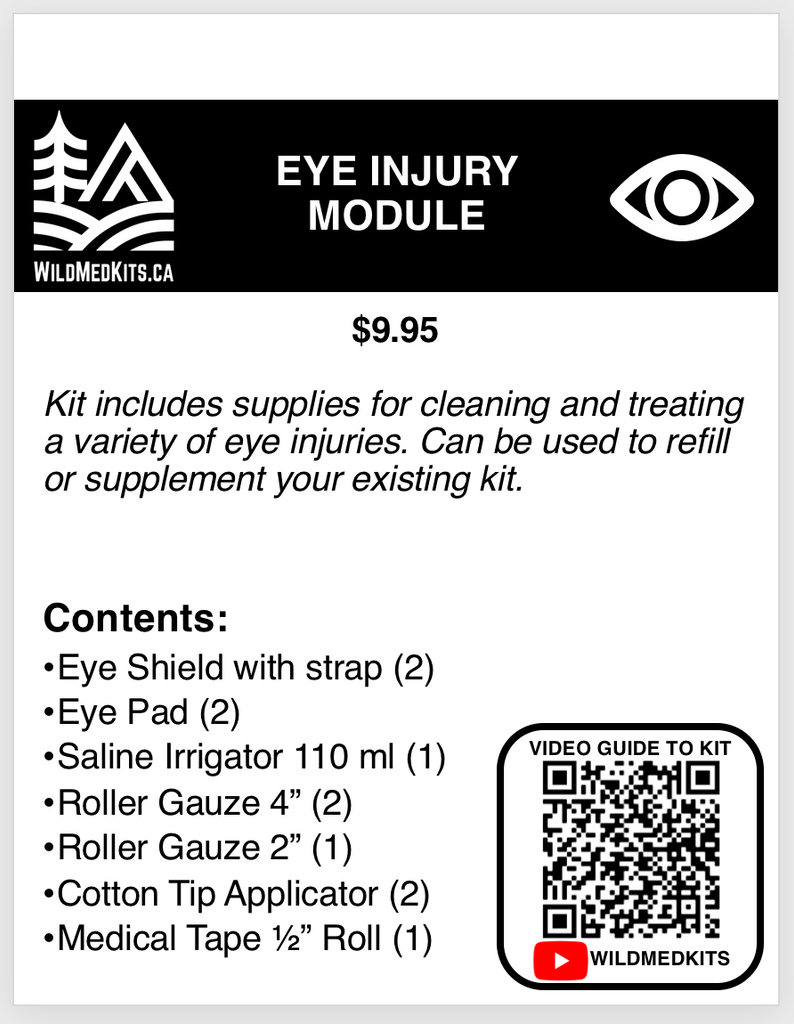 Eye Module Kit Eye Injury Module – wildmedkits