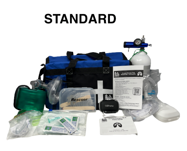 First Responder O2 Kit Oxygen/Airway First Responder Training Kit – wildmedkits