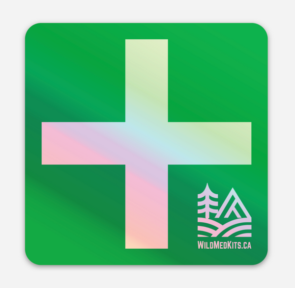 Reflective First Aid Kit Sticker