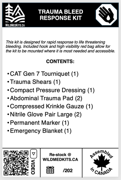 Trauma Bleeding Response Kit