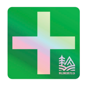 Reflective First Aid Kit Sticker