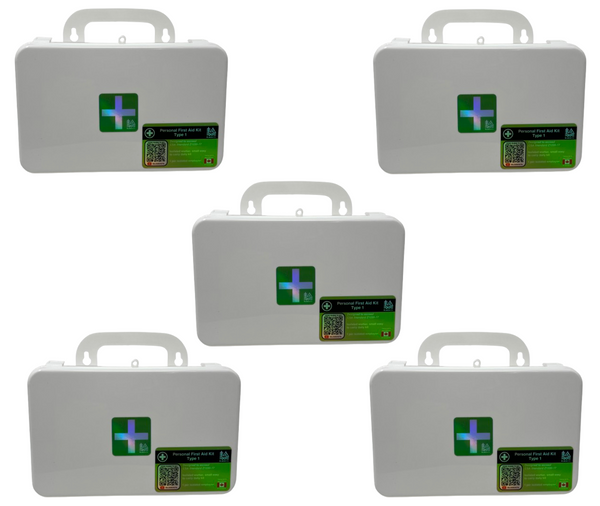 Personal First Aid Kit, Type 1: Designed to exceed CSA Standard (Z1220-17)