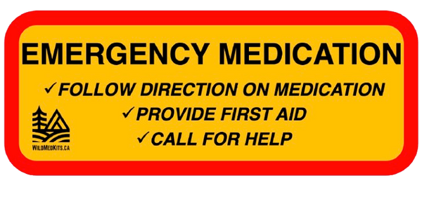 Emergency Medication Cabinet Kit: 100% Waterproof Wall Mount