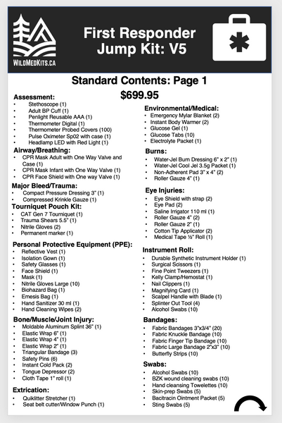 First Responder Jump Kit: V5