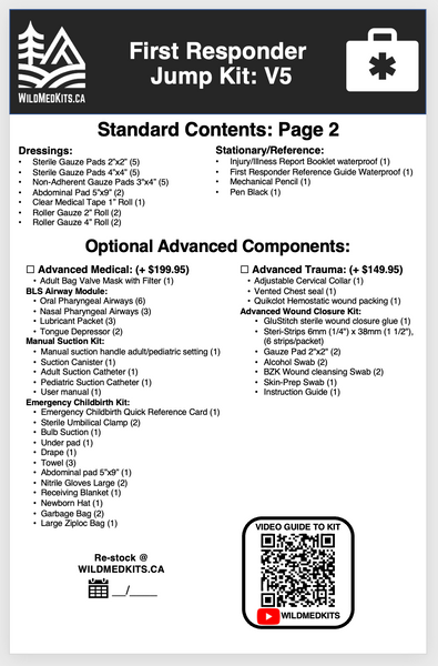 First Responder Jump Kit: V5