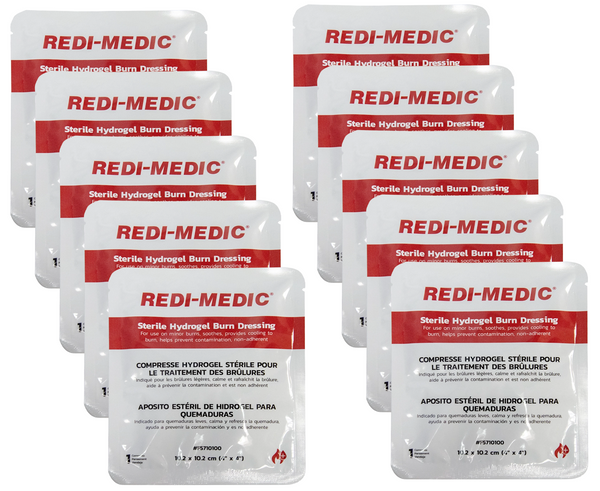 Hydrogel Burn Dressing, 4"x4"