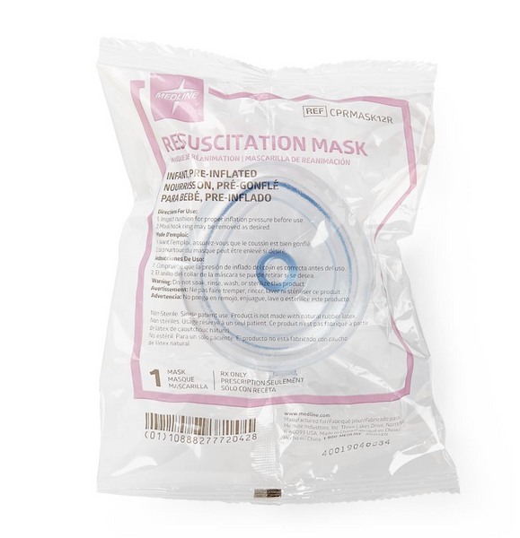 Replacement BVM Mask: Adult, Child, Infant options