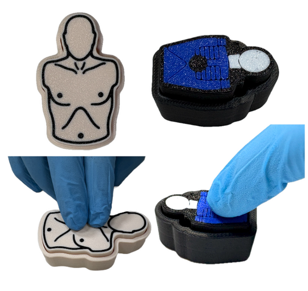 CPR Manikin: Clicker Fidget Set of 2