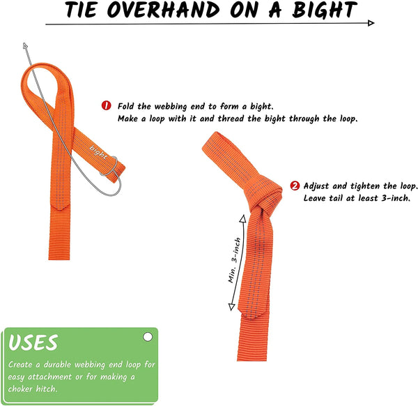 Tubular Rescue Webbing: 300' Spool