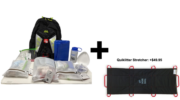 Wilderness First Aid Simulated Training Backpack