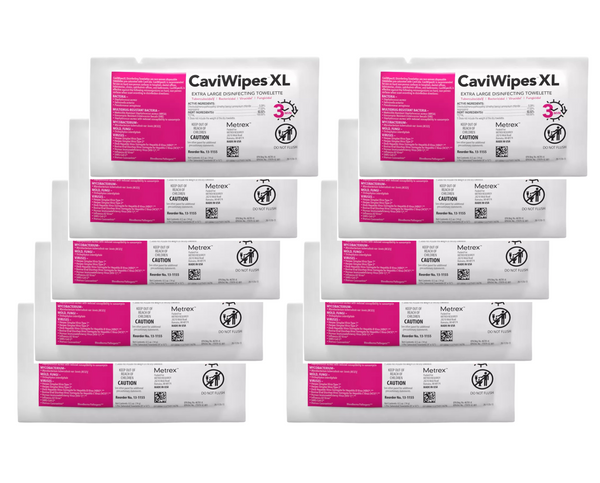 Caviwipes Disinfecting Towlette, Extra large Individually Packed