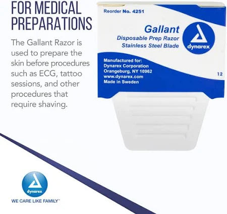 AED Disposable Prep Razor