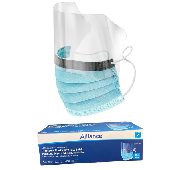 Medical Procedure Mask with Face Shield- Level 2