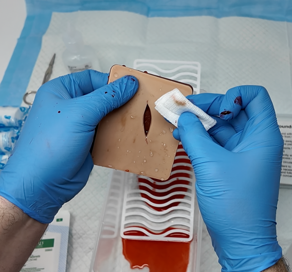 Wound Cleaning Task Trainer: NEW 2026
