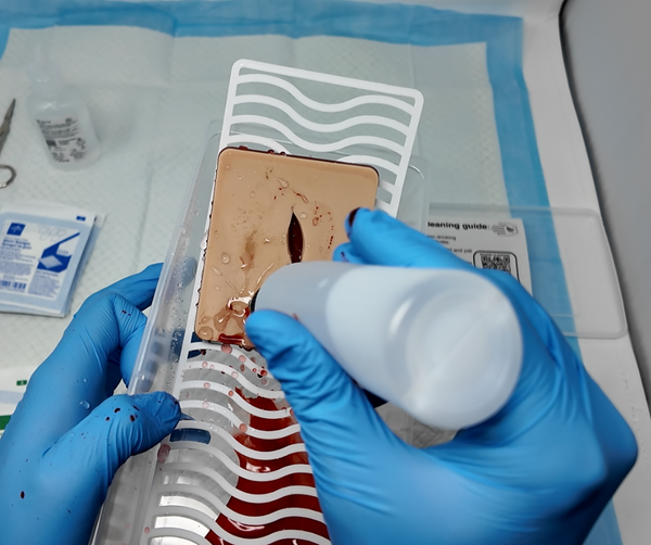 Wound Cleaning Task Trainer: NEW 2026